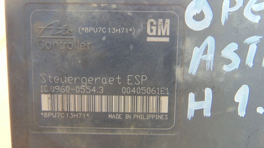 Pompa abs/esp Opel Astra H,Zafira B cod 13246535 BL,motor 1.9 diesel an 2007