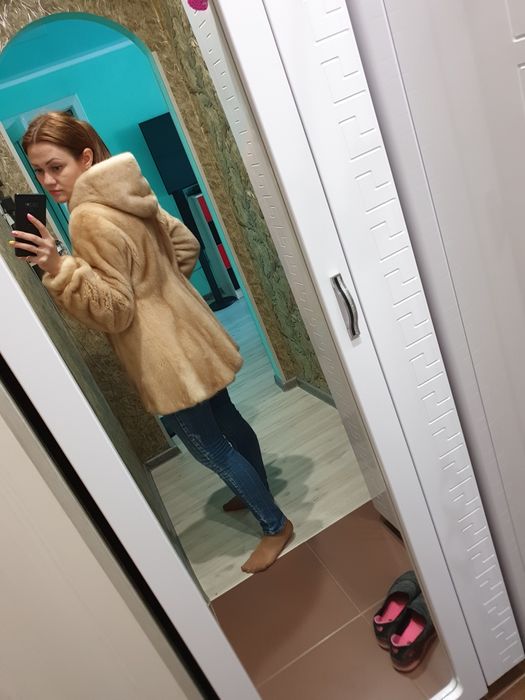 Норковая шуба автоледи