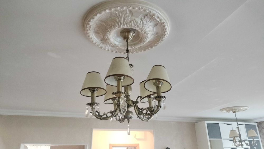 Candelabru 5 brațe bronz