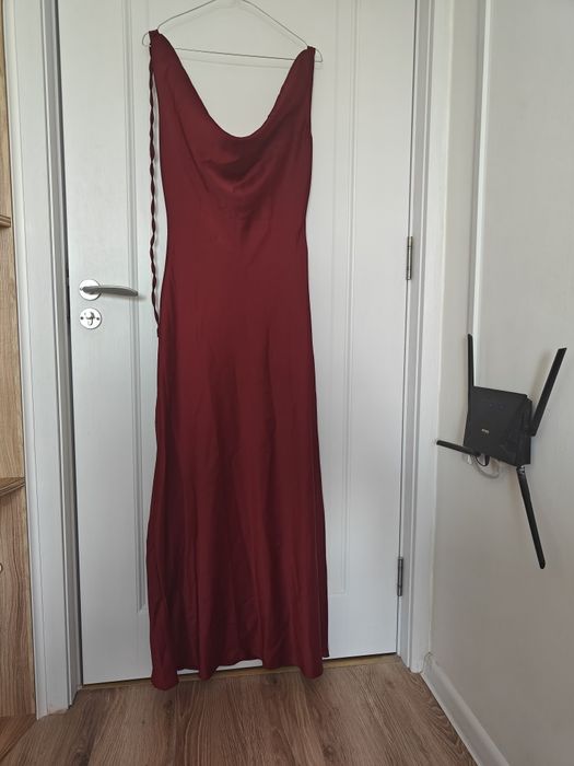 Rochie roșie lunga 38