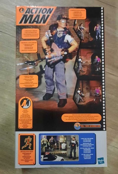 Рядка колекционерска фигурка „Action Man X-Catcher“ (Hasbro, 1999)