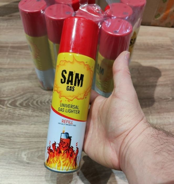 Spray Gaz Butan Reîncărcare Brichete Refill 210ml , noi sigilate