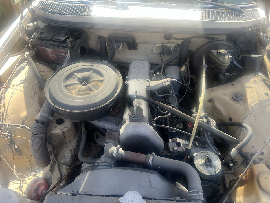 Двигатель на 123й мерс