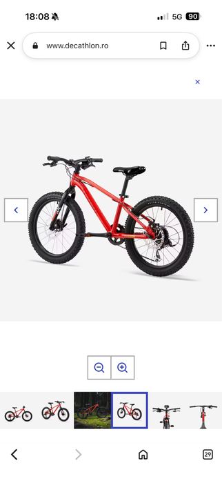 Bicicletă MTB 20" EXPL 900 Copii 6-9 ani