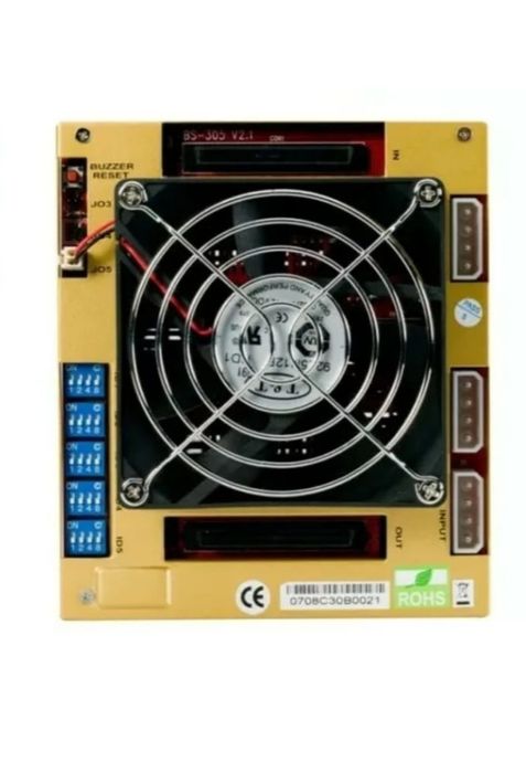BS3051-1
SCA 320 backplane for 5x 3.5 "HDD
SCA Ultra 160/320 backplane