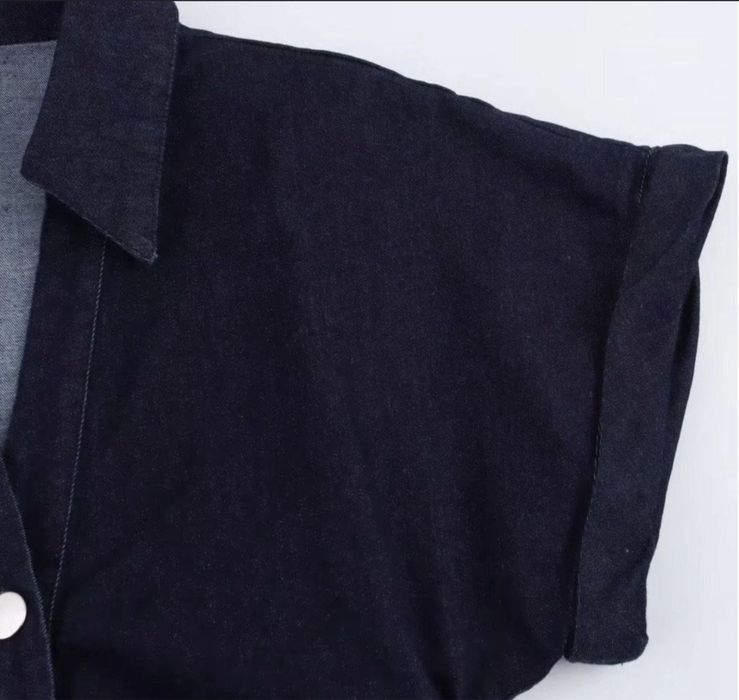 Zara джинсовое платье