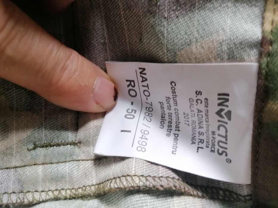 Ținută combat noua