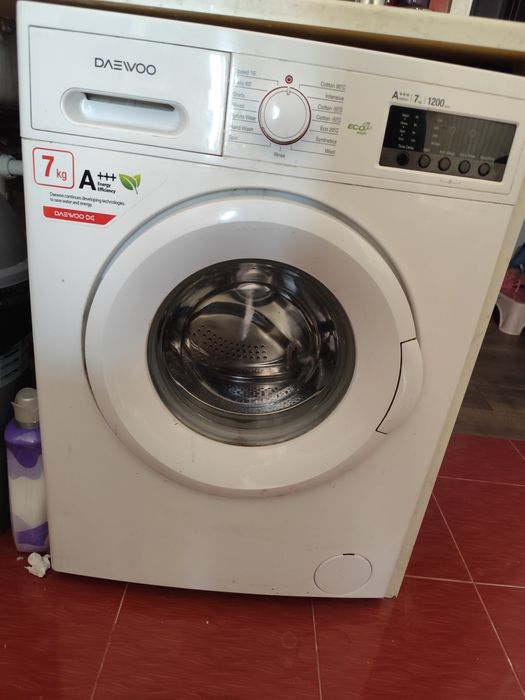 Пералня 7кг. Daewoo A+++