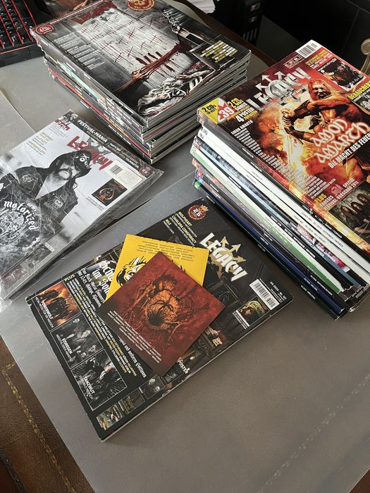 Colectie reviste in limba germana Legacy-the voice from the dark side