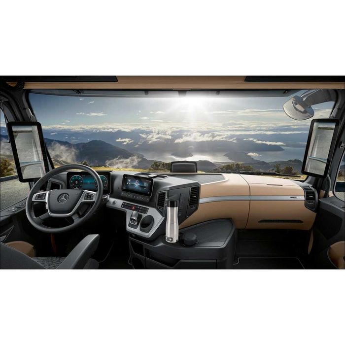 Espressor Cafea Auto/Camion cu Adaptor Priza Bricheta, 12/24V, 150 ml