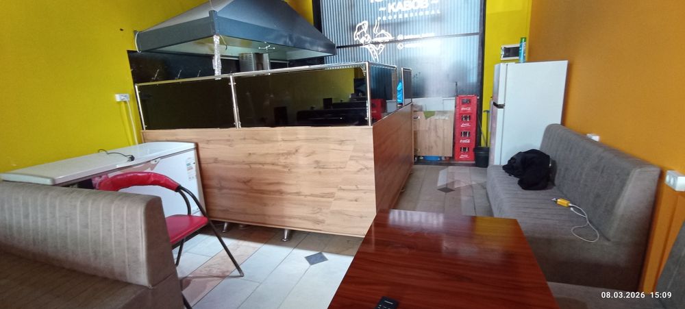 Kafe va fast food uchun oshxona mebel sotiladi