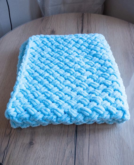 Плед ручной работы