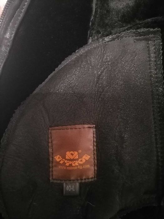 Дамско палто от естествена кожа