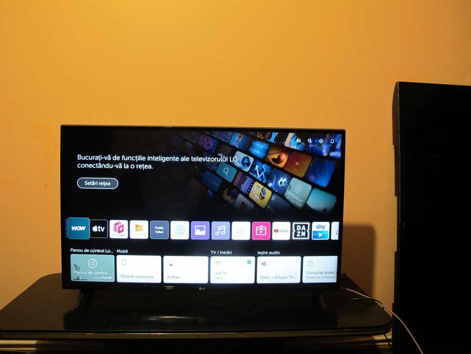 Televizor Led Smart tv Ultra 4K LG 109cm model43UM7000PLA