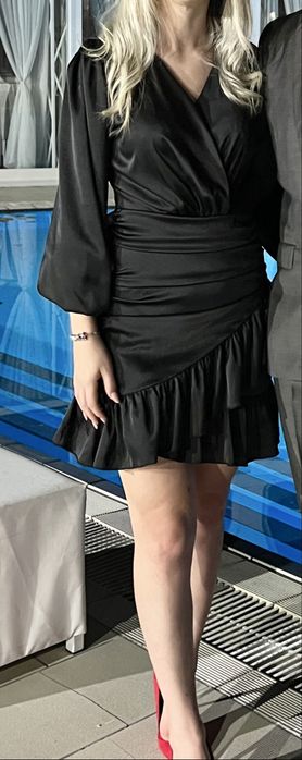 Rochie scurta din satin XS Pretty Girl