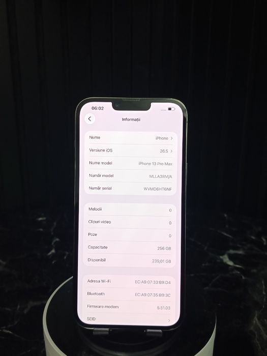 Noble Amanet - iPhone 13 Pro Max - 256 GB - 84% - Impecabil