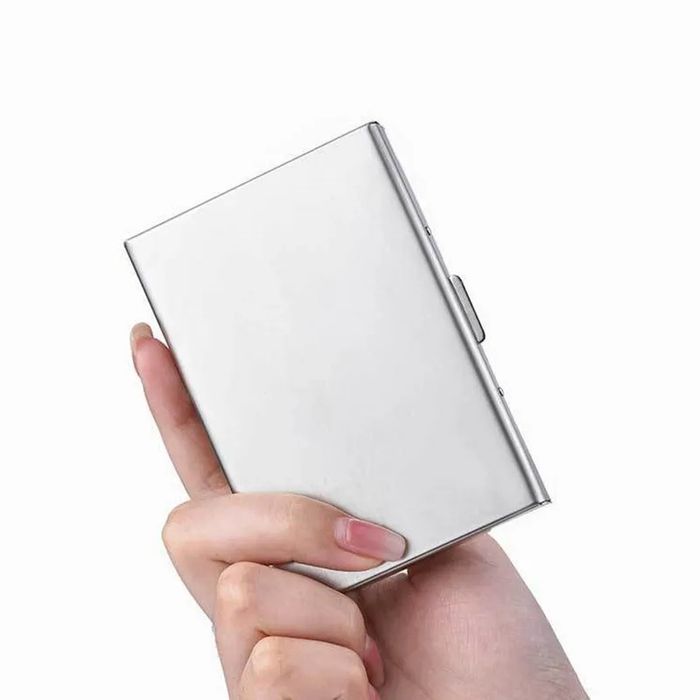 RFID Метален портфейл със защита за безконтактни дебитни карти