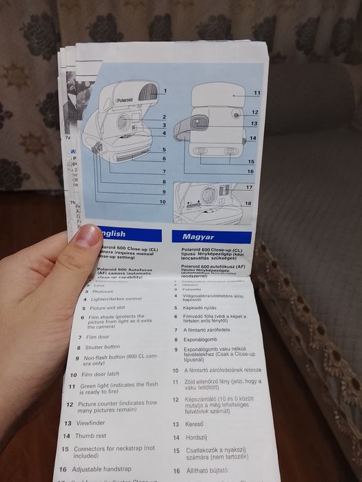 Polaroid фотокамера 600 instant camera