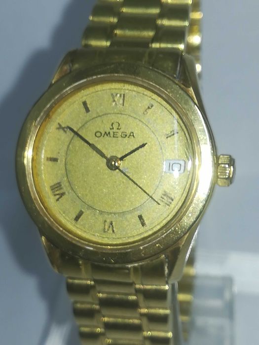 Ω OMEGA дамски, автомат/ automatic - 18k Gold/ злато - ORIGINAL