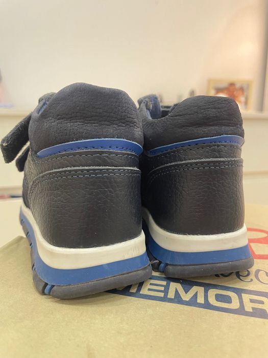 Зимни кожени обувки 22 р-р момче