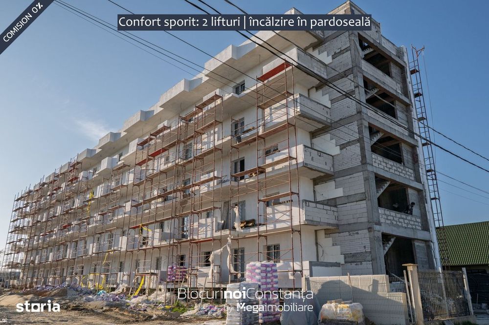 #Avans 5.000€ · Studio la mare · încălzire în pardoseală | Mamaia Nord