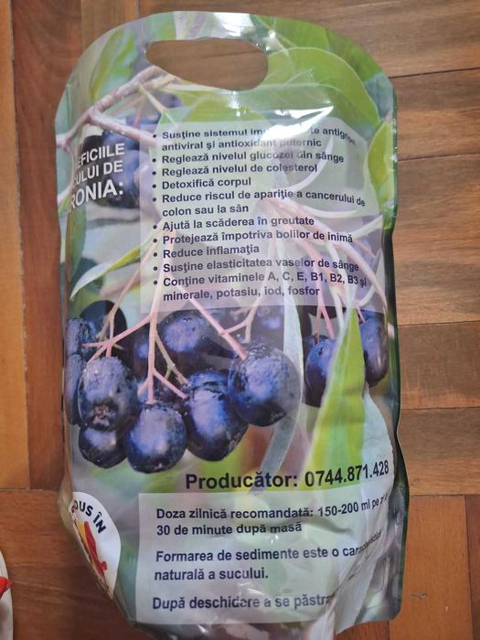 Suc de Aronia 100%natural