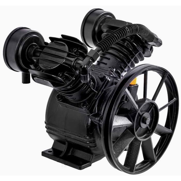 Cap compresor de aer cu 2 pistoane 2.2kW, 8 bari debit 250l/min, Kraft