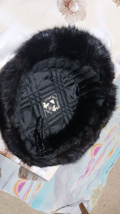 Мужская меховая шапка ушанка