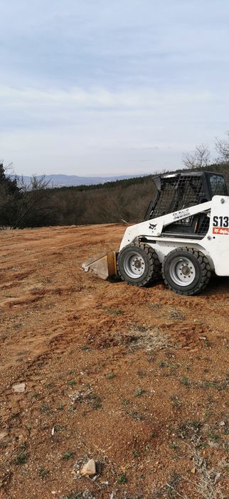 Услуги с  мини багер 3.5т, бобкат, самосвал с кран