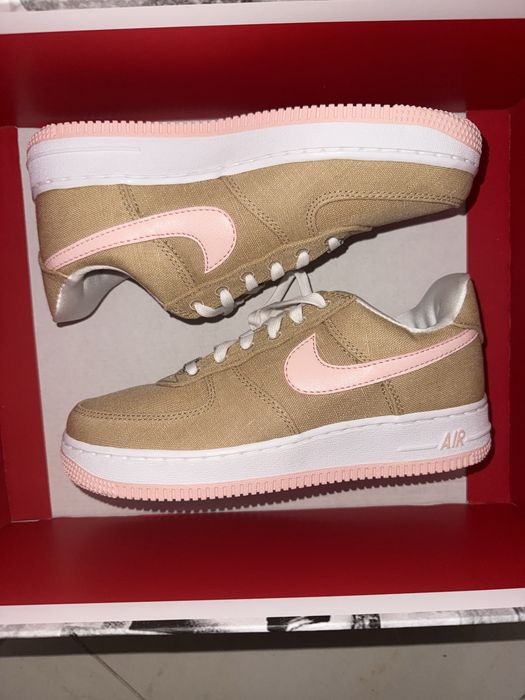 Кецове Nike Air Force 1 Low “Linen Canvas” - размер 37.5