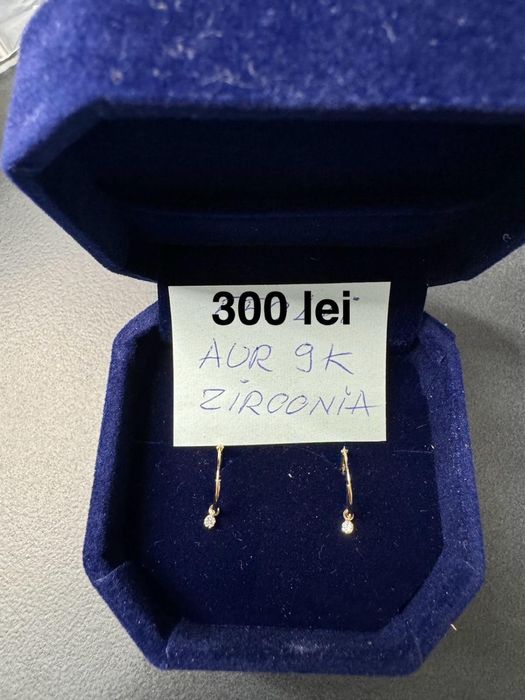 Cercei aur 9k diverse modele