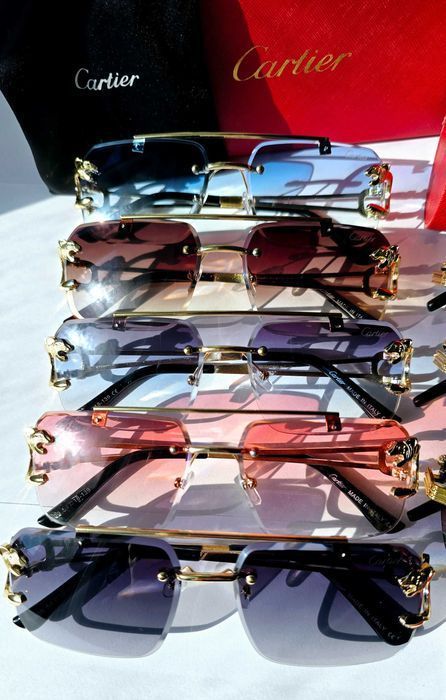 Set ochelari de soare Cartier rimless