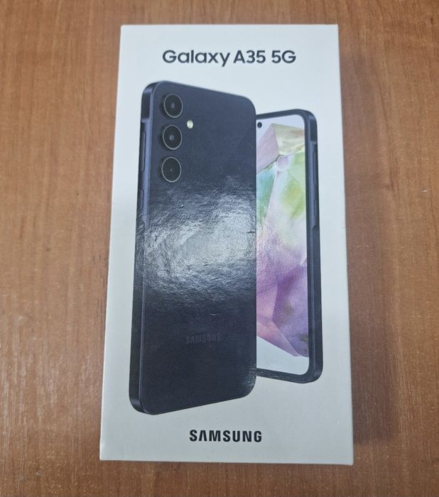 Продам Samsung galaxy A35, 5G, 128gb, цвет синий