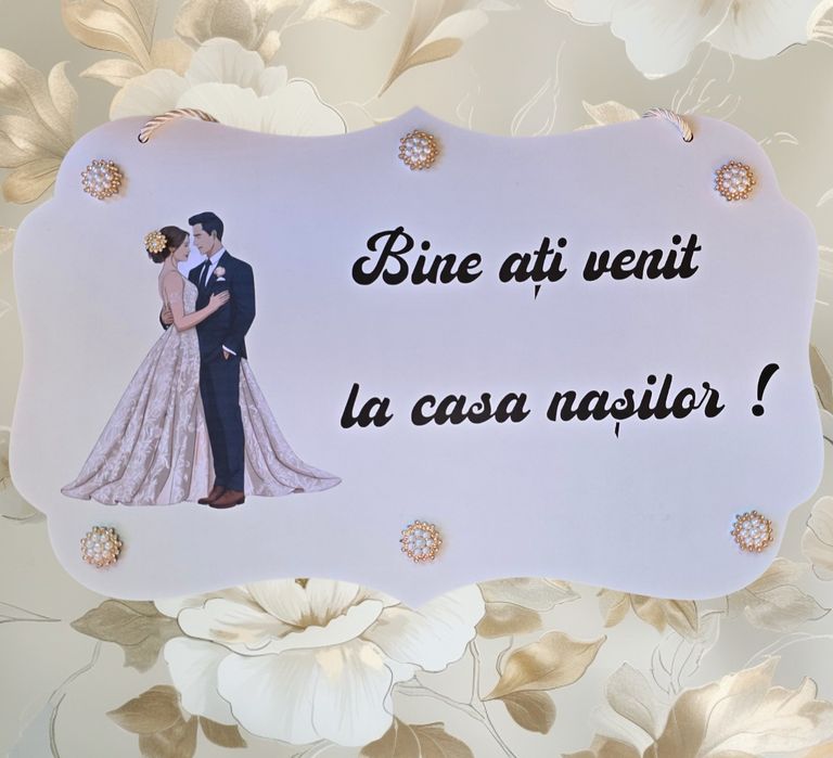 Pancarde nunta /Save the date ( se pot personaliza )