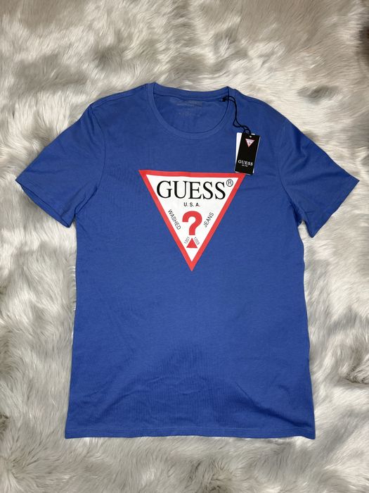 Мъжки тениски G-Star Raw и Guess - размери S и M