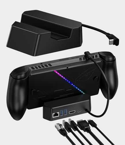 Нова станция Док за ROG Xbox Ally X 5 в 1 HDMI 2.1 4K*144Hz LAN 1Gbps 100W PD