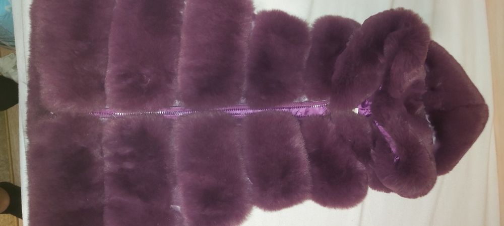 Жилетка меховая для девочки