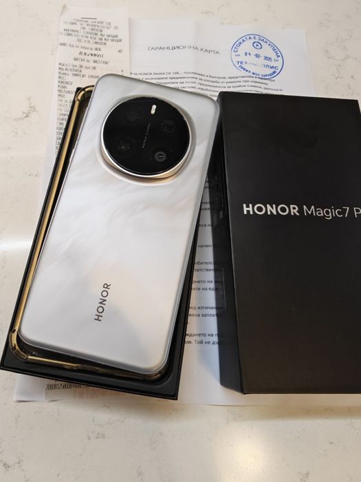 Honor Magic 7 Pro, 12 GB, RAM 512 GB, Lunar Gray-като нов с гаранция