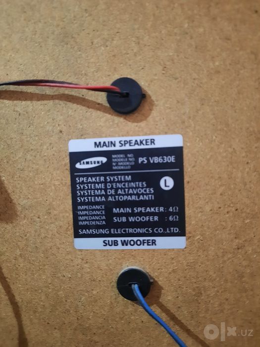 Samsung muzikalniy sentr kalonkalari sotiladi, 3000 W.