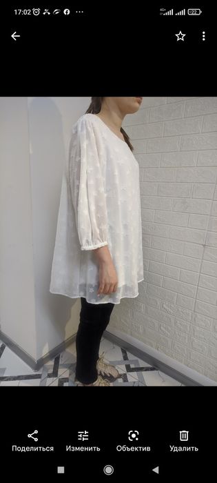 Туника нарядная большемерка