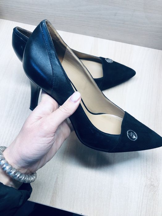 Обувки естествена кожа Armani 37 размер