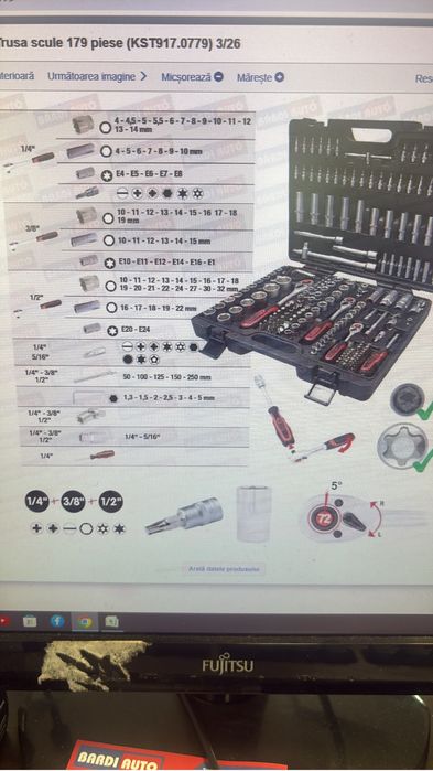 Trusa scule ks tools 179 piese
