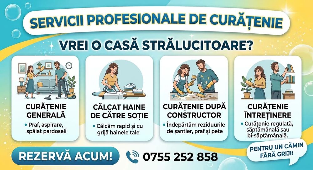Servicii curatenie