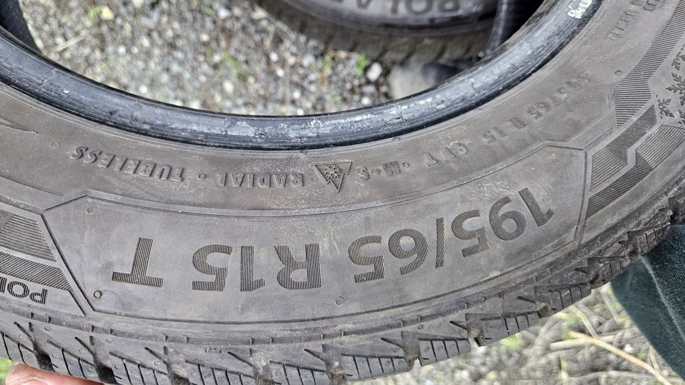 2бр гуми 195 65 15 дот 20 барум barum