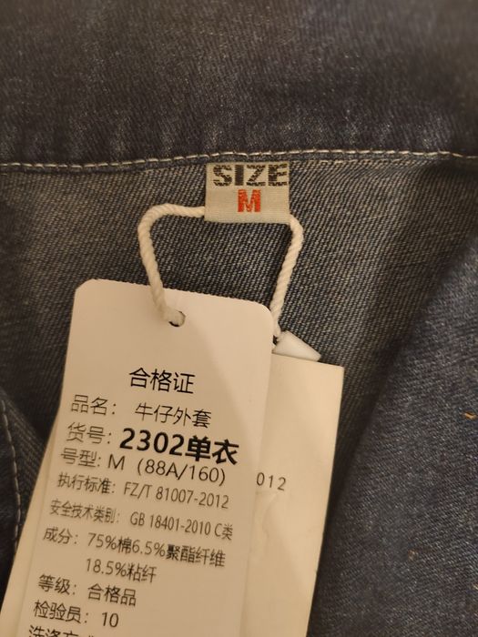 Джинсовка темно синий