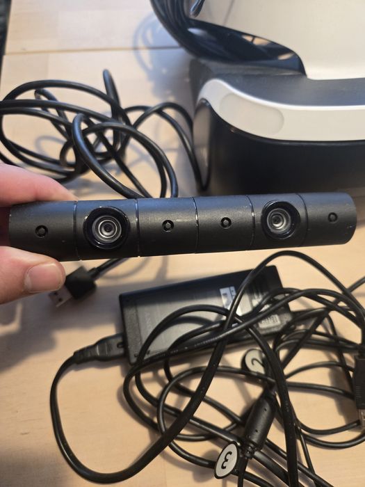 PlayStation VR (PS VR) V1 комплект за PS4 + Камера + Processor Unit