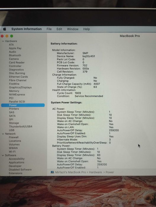 Macbook Pro 2013