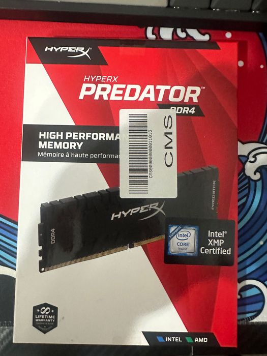 Vand 2x8 gb ram HyperX Predator ddr4 3000mhz