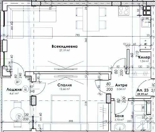 Продава се Двустаен апартамент в Пловдив, Христо Смирненски - 71 кв.м за 1155 €/кв.м - Снимка #2