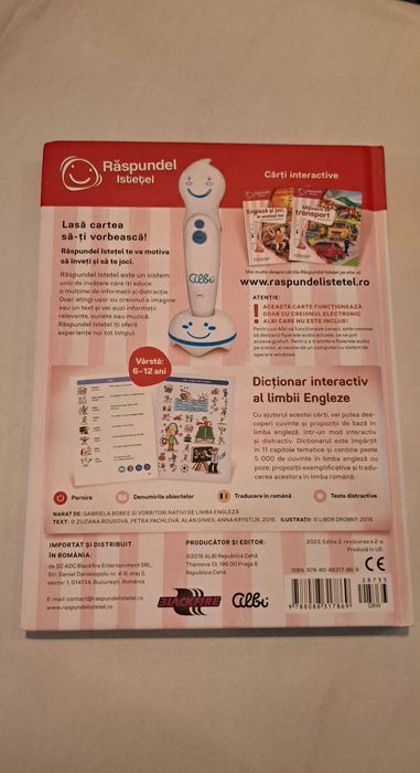 Raspundel istetel, Dictionar Roman-Englez